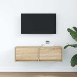 TV Cabinet Sonoma Oak 80x31x25.5 cm Engineered Wood 861512