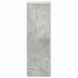 Plant Stand Concrete Grey 33x33x100 cm Engineered Wood 852954