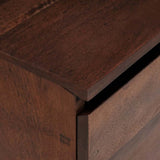 TV Cabinet Honey brown 110 x 30 x 36 cm Solid acacia wood 4104021