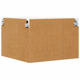 Hanging Cabinet White 57 x 57 x 40 cm Engineered Wood 884186