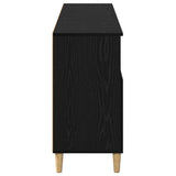Sideboards 3 pcs Black Oak 60 x 35 x 70 cm Engineered Wood 3415593
