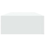 Wall-mounted Drawer Shelf White 60x23.5x10 cm MDF 330255
