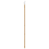 Sliding Door Natural and White 86 x 198.5 cm Solid Pine Wood 3445474