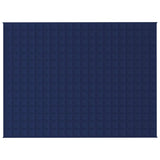 Weighted Blanket Blue 152x203 cm 7 kg Fabric 3154801