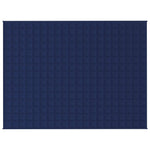 Weighted Blanket Blue 152x203 cm 11 kg Fabric 3154802