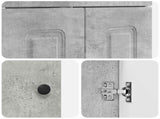 Bathroom Furniture Set Concrete Grey 56 x 37.5 x 81 cm 3404167