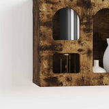 Hanging Cabinet Smoked Oak 60 x 20 x 40 cm Engineered Wood 891379