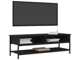 TV Cabinet Set Black Oak 100 x 35 x 45 cm Engineered Wood 862930