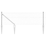 Welded Wire Fence with Spikes 10 x 0.8 m 3351212