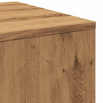 ZNTS Side Tables 3 pcs Artisan Oak Engineered Wood 856677