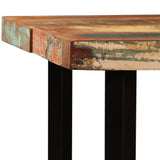 Bar Set 7 Pieces Solid Reclaimed Wood 275146
