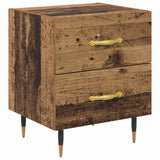 Bedside Cabinet Old Wood 40 x 35 x 47.5 cm Engineered Wood 881977