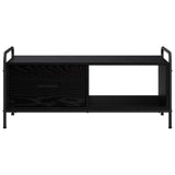 Coffee Table Black Oak 90 x 49 x 41 cm Engineered Wood 8013578