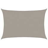 Sunshade Sail 160 g/m Rectangular Light Grey 4x6 m HDPE 4001991