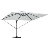 Umbrella Manual Sand 352 x 251 x 265 cm Polyester and Aluminium 42003327