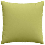 Sofa Pillows 2 pcs Light Green 80 x 80 cm Fabric 42014050