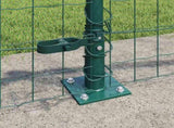 Welded Wire Fence with Concrete Base 10 x 0.4 m 3350817