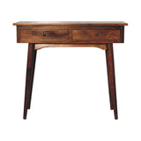 Chestnut Hallway 2 Drawer Console Table IN3625