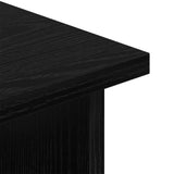 TV stand with Drawer Black Oak 79 x 40 x 48 cm 8000461