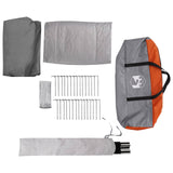 Family Tent with Rainfly Water-resistant 9-Person 42042248