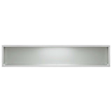 Garden Planter 2 pcs Silver 80 x 20 x 20 cm Galvanised Steel 8005173