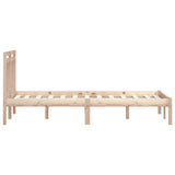 Bed Frame without Mattress Super King Solid Wood 3100604