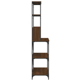 Baker's Rack 6-Tier Brown Oak 90x40x180 cm Engineered Wood 834224