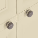 Plastic Cabinet 79x43x85.5 cm Wood Design Angora White 340596