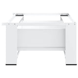 Washing Machine Pedestal with Drawer White 50448