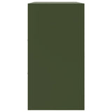 Sideboard Olive Green 99x39x73 cm Steel 841725