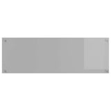 Kitchen Backsplash 2 pcs Light Grey 120 x 40 cm Tempered Glass 3415503