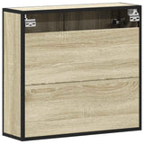 Bathroom Mirror Cabinet Sonoma Oak 65x20x60 cm Engineered Wood 849255