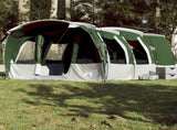 Family Tent Tunnel 8-Person Green Waterproof 94749