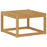 Outdoor Sofa Set 9 pcs White Solid Acacia Wood 3387828