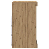 LED Sideboard Artisan Oak 60.5 x 37 x 67 cm Engineered Wood 863043