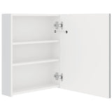 LED Bathroom Mirror Cabinet Shining White 50x14x60 cm 326486