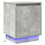 Bedside Cabinet 2 pcs Concrete Grey 39 x 34.5 x 50 cm 869601