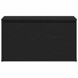 Hall Bench Black Oak 80 x 40 x 45 cm Engineered Wood 862701