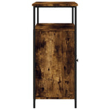 Sideboard Smoked Oak 100x35x80 cm Engineered Wood 835506