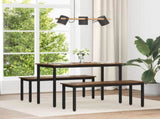 Dining Tables 110 x 100 x 75 cm METAL 892634