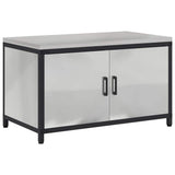 Kitchen Storage HATTEM Silver 90 x 50 x 53 cm Steel 875001