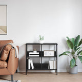 Bookshelf Black Oak 82 x 32 x 79 cm Engineered Wood 883994