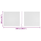 Insect Net White 2 x 25 m Polyethylene 42011522