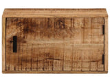 Wall-mounted Bedside Cabinet 40x30x25 cm Solid Wood Mango 371972