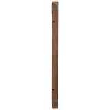 Bed Headboard Natural Solid Teak Wood 42024574