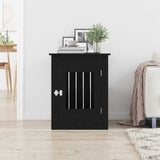 Dog Crate Furniture Black Oak 55x80x68 cm Engineered Wood 862176