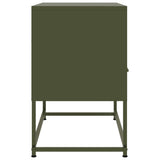 TV Cabinet Olive Green 68x39x60.5 cm Steel 846552