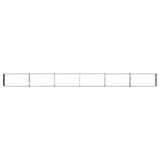 Raised Garden Bed Silver 480 x 40 x 24 cm galvanized 8006368