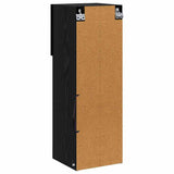 Wall-mounted TV Cabinets 2 pcs Black Oak 30.5 x 30 x 90 cm 882953