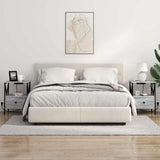 Bedside Cabinet 2 pcs Grey Sonoma 41.5 x 40.5 x 55 cm 859557